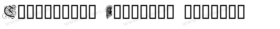 Ornamental Initials Y字体转换